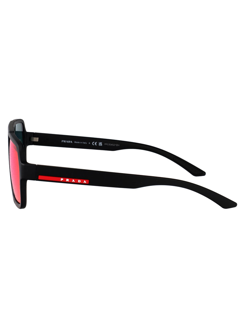 Prada 0ps Sunglasses — Black Injected
