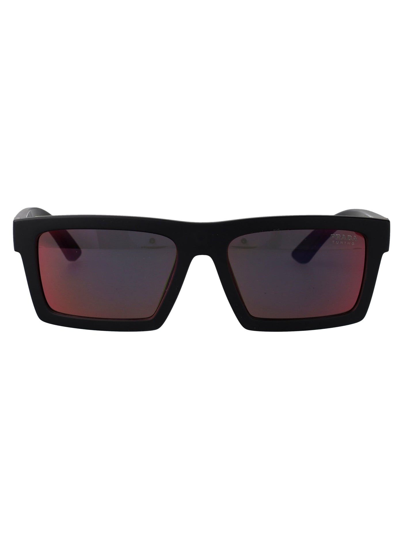 Prada 0ps Matte Black Injected Sunglasses —
