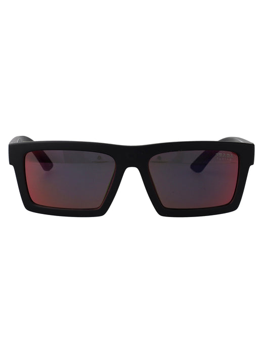 Prada 0ps Matte Black Injected Sunglasses —
