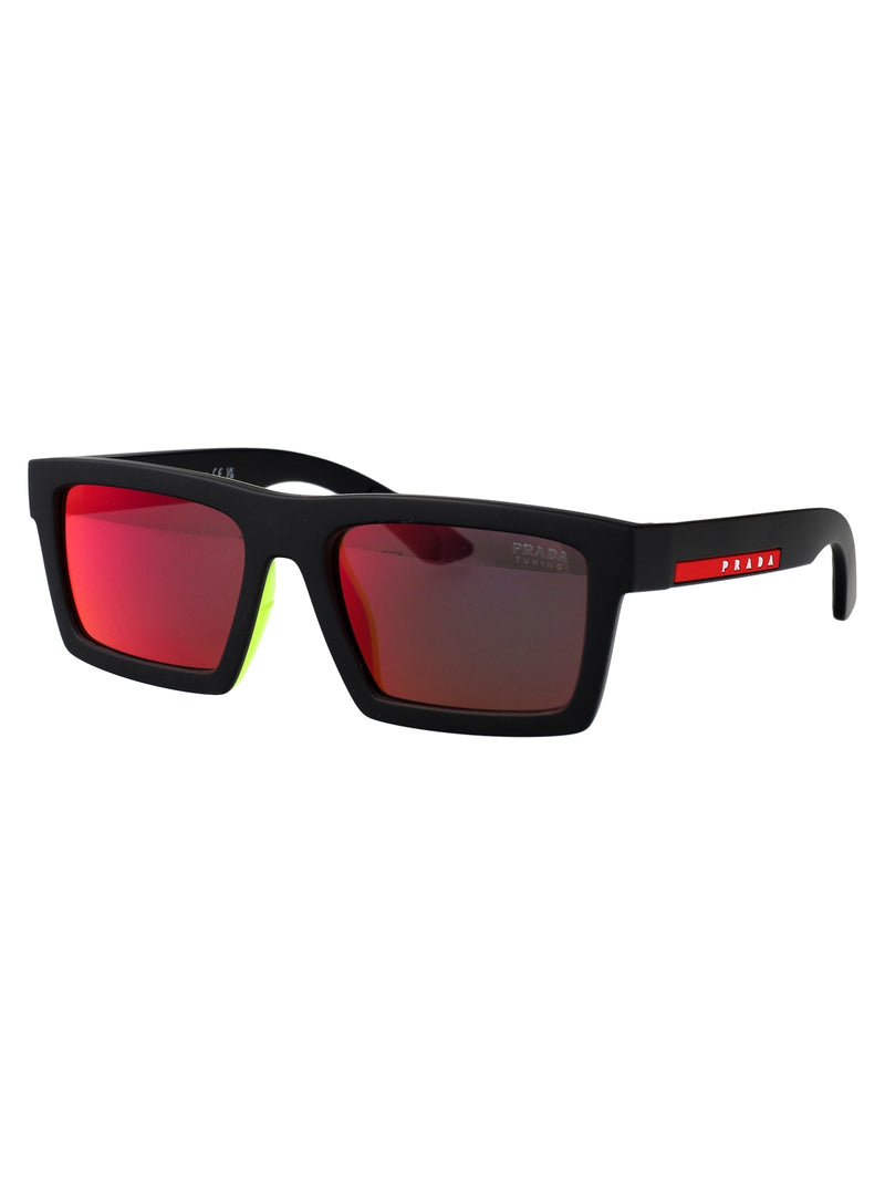 Prada 0ps Matte Black Injected Sunglasses —