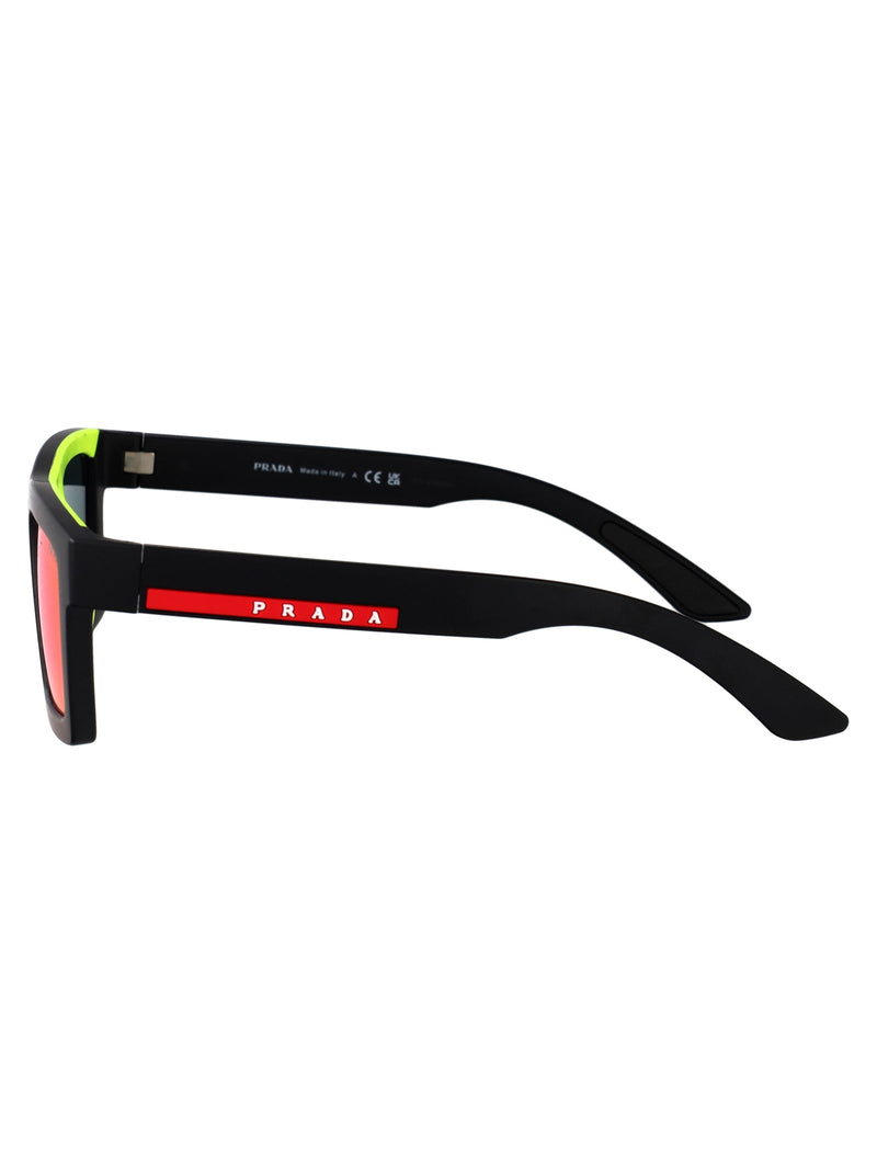 Prada 0ps Matte Black Injected Sunglasses —