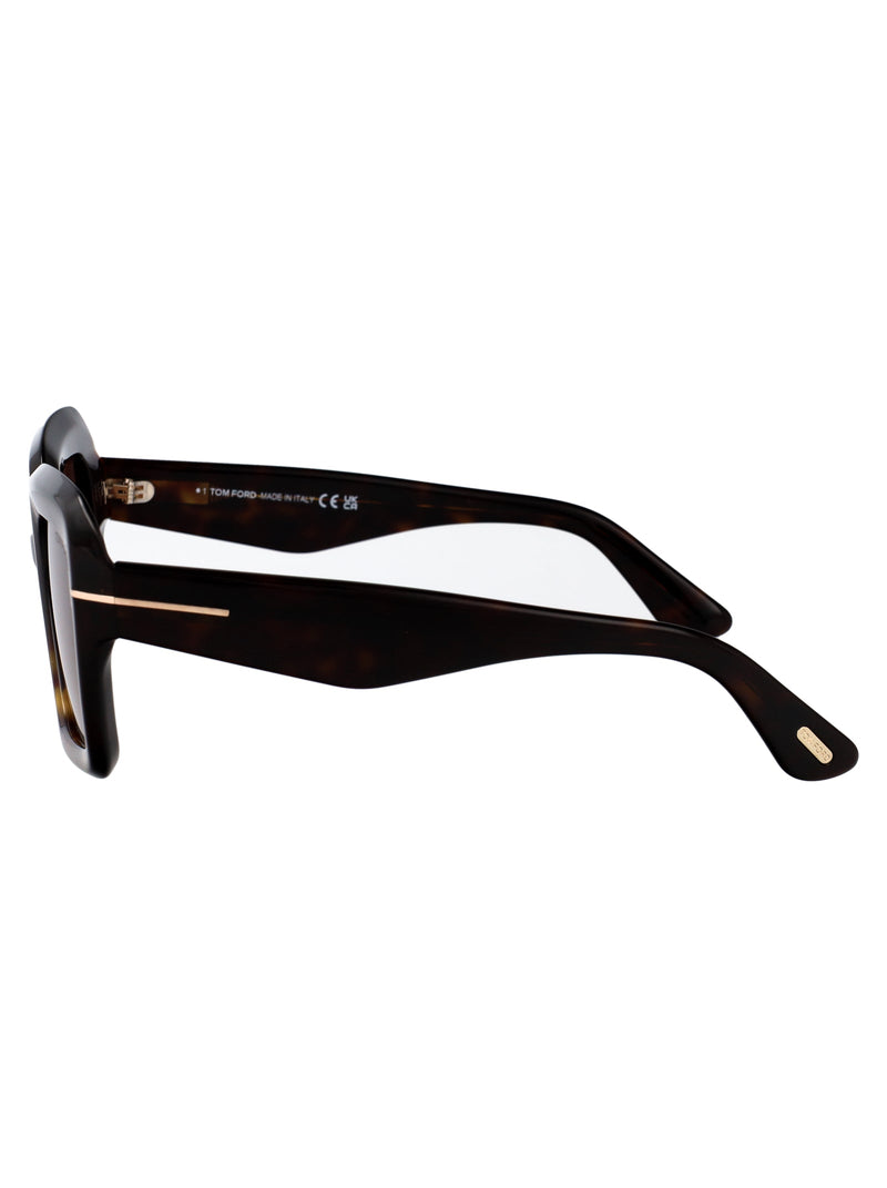 Tom Ford Ft1157 Sunglasses — Brown Acetate