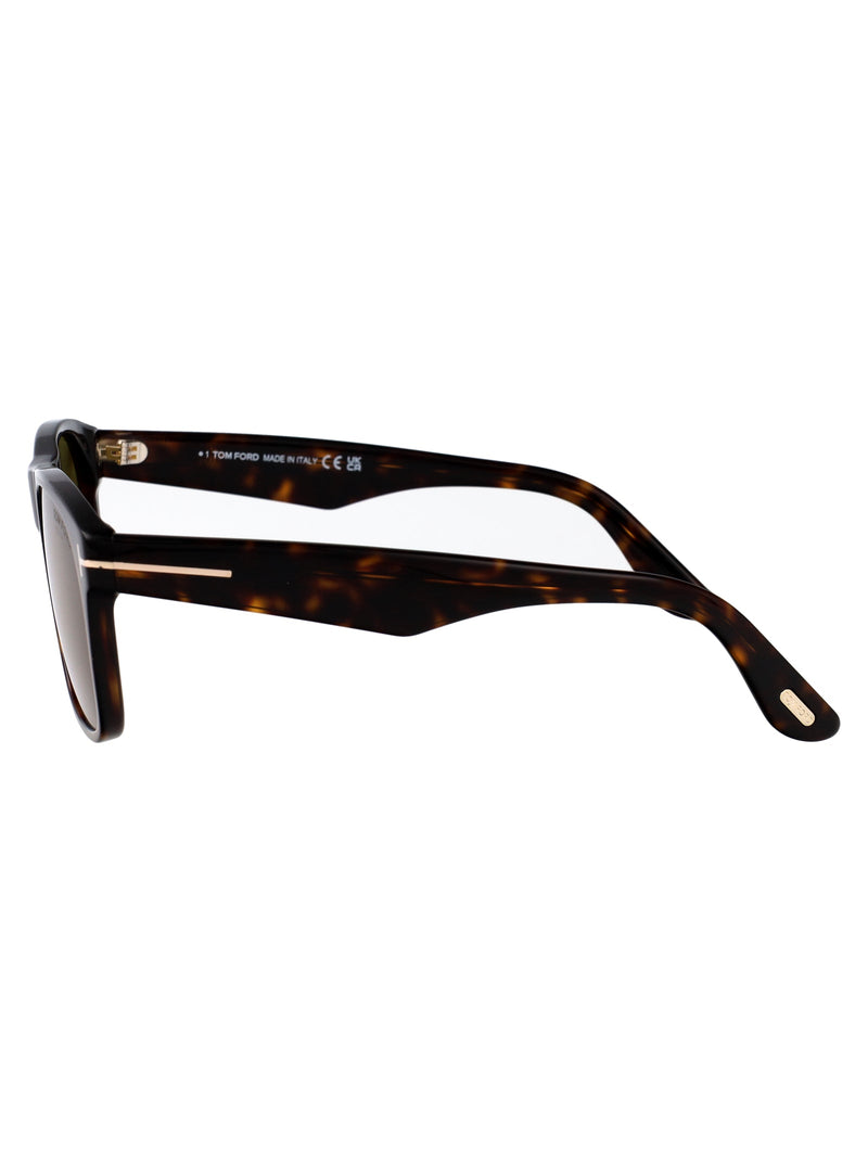 Tom Ford Ft1284 Sunglasses — Brown Acetate