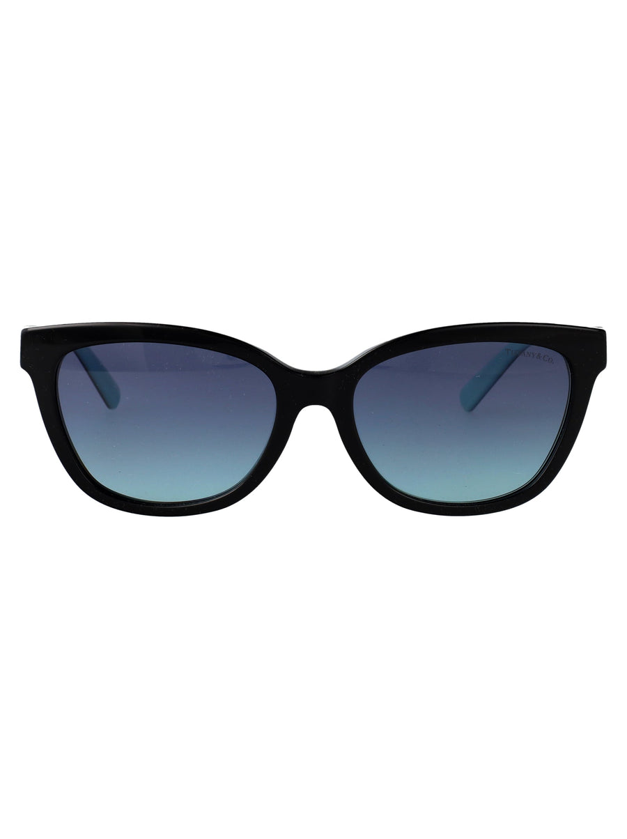 Tiffany & Co. 0tf4237b Gradient-Tinted Acetate Sunglasses — Black