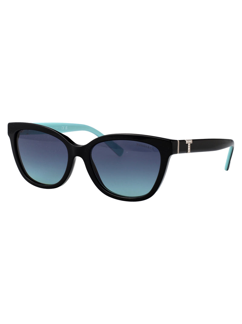 Tiffany & Co. 0tf4237b Gradient-Tinted Acetate Sunglasses — Black