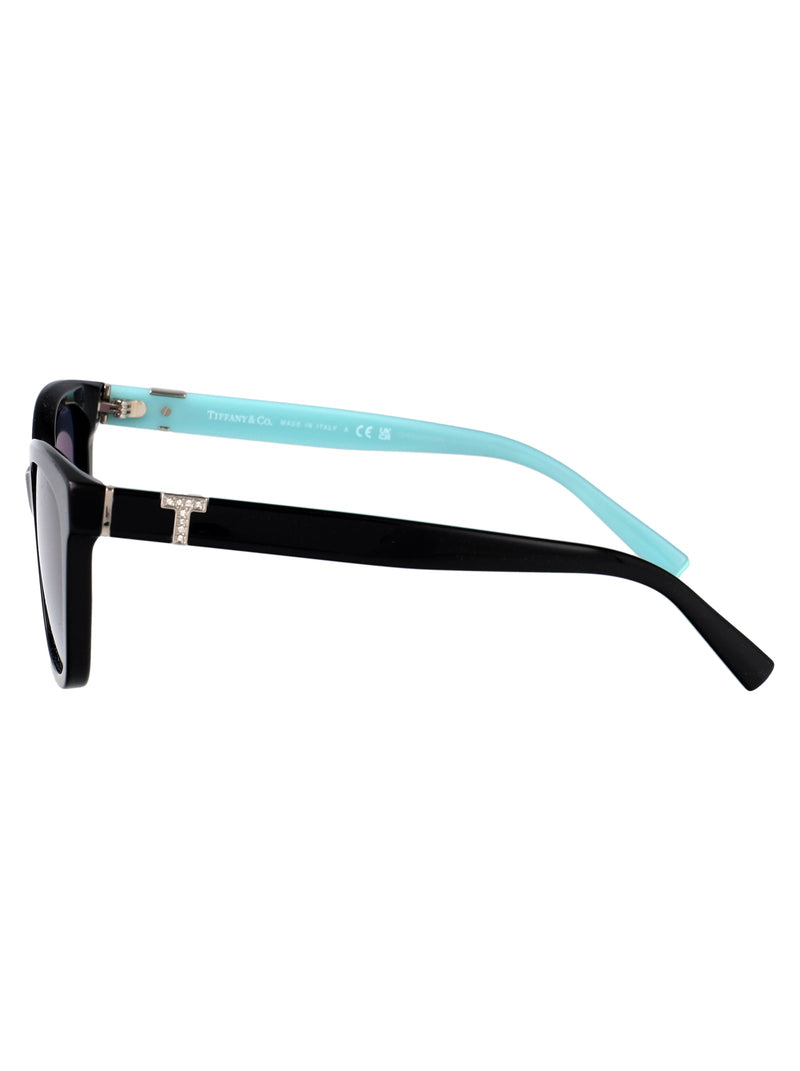 Tiffany & Co. 0tf4237b Gradient-Tinted Acetate Sunglasses — Black