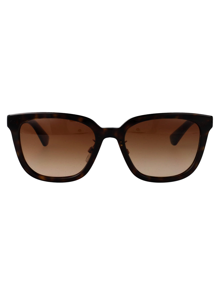 Burberry 0be4446d Dark Havana Acetate Sunglasses — Brown