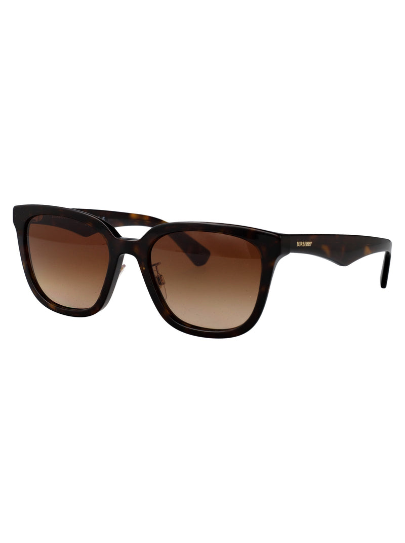 Burberry 0be4446d Dark Havana Acetate Sunglasses — Brown