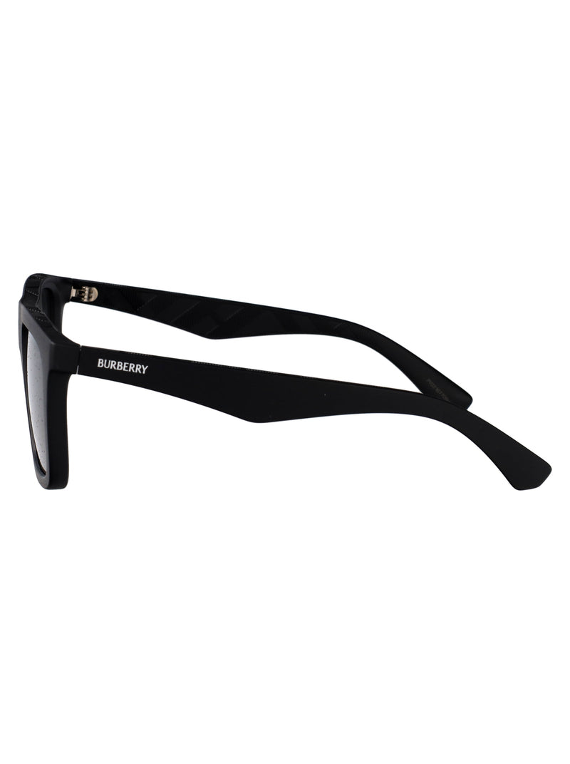 Burberry 0be4458u Black Acetate Wayfarer Sunglasses —