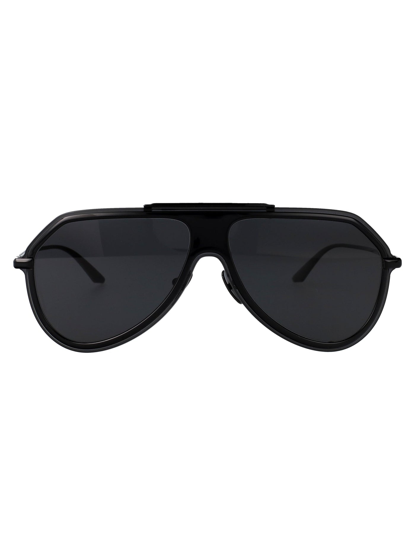 Dolce & Gabbana 0dg2309 Metal Frame Sunglasses — Black