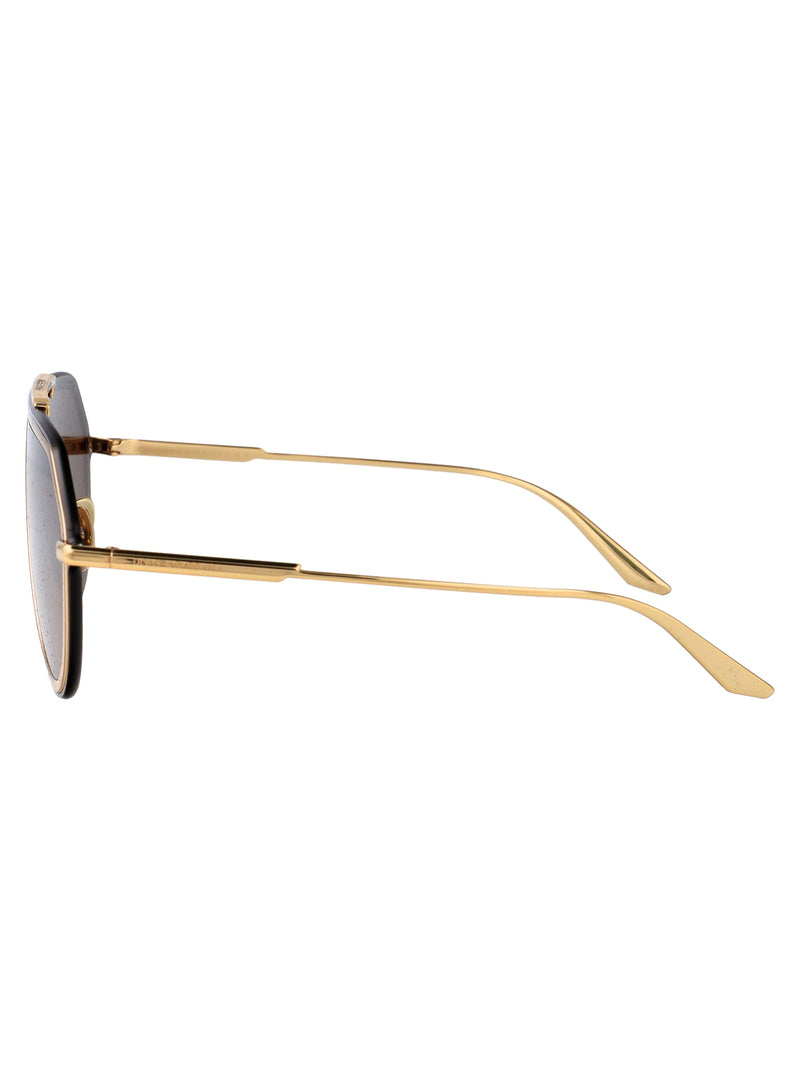 Dolce & Gabbana 0dg2309 Gold Metal Aviator Sunglasses —
