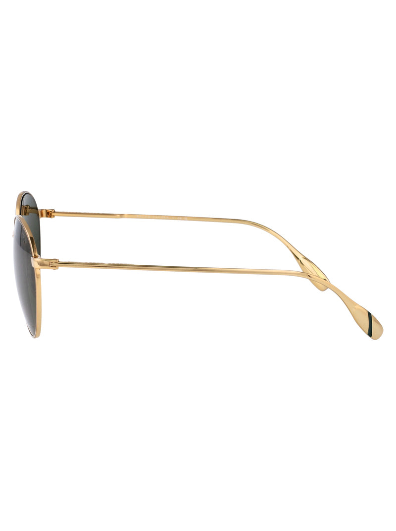 Polo Ralph Lauren 0ph3158 Round Metal Frame Sunglasses — Gold