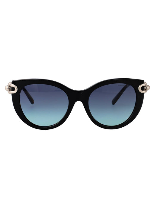 Tiffany & Co. 0tf4232 Gradient Lens Sunglasses — Black Acetate