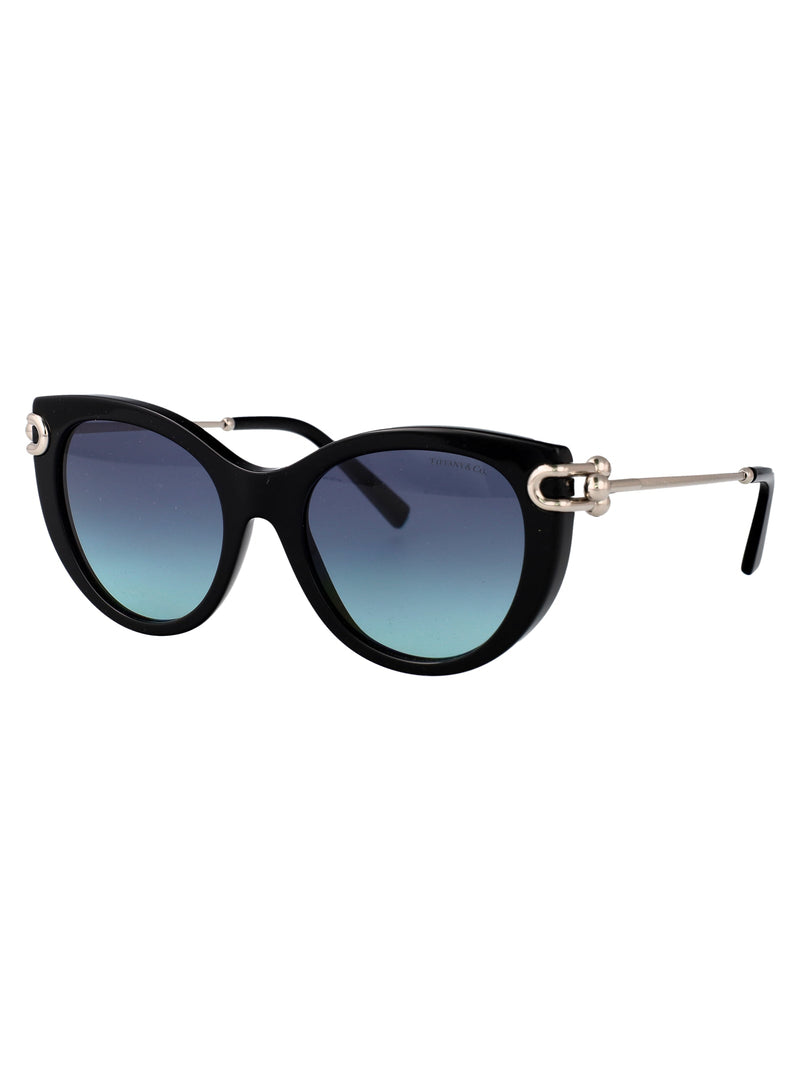 Tiffany & Co. 0tf4232 Gradient Lens Sunglasses — Black Acetate