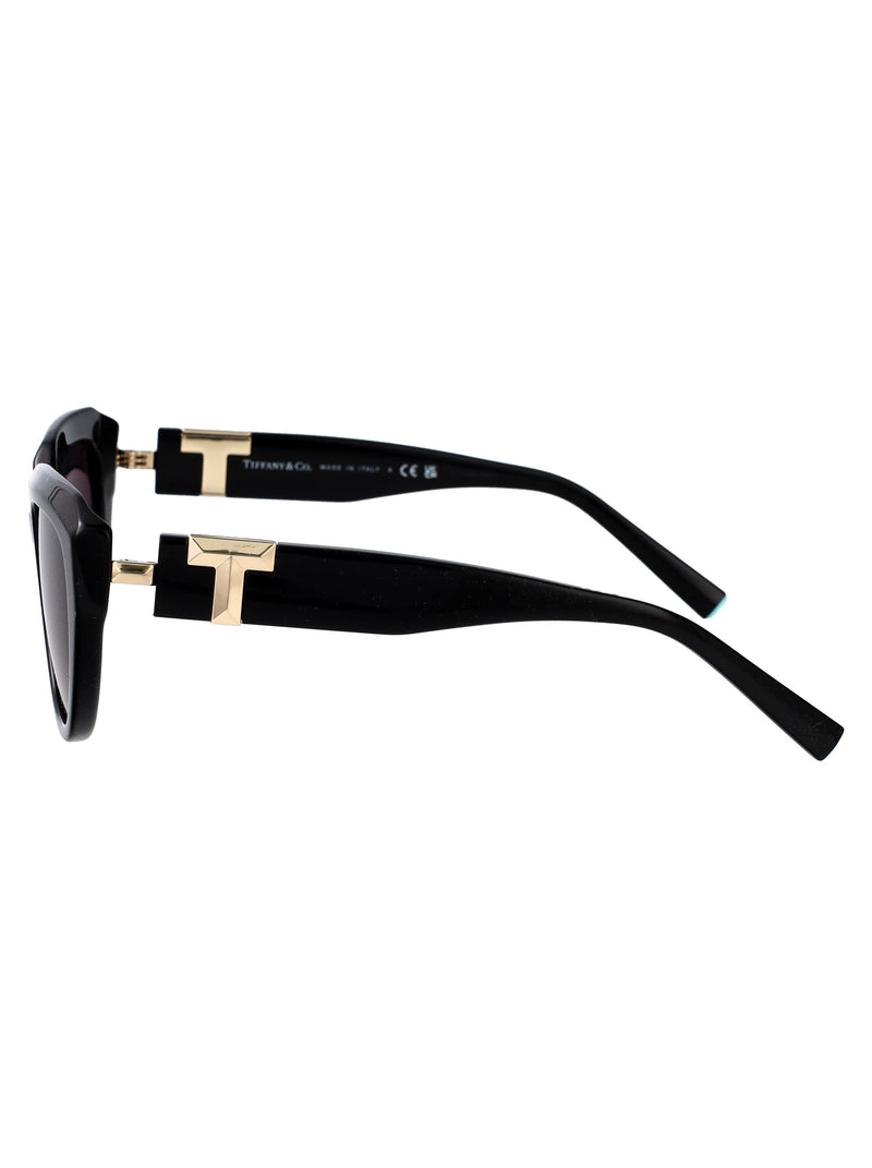 Tiffany & Co. 0tf4238u Black Acetate Cat-Eye Sunglasses —
