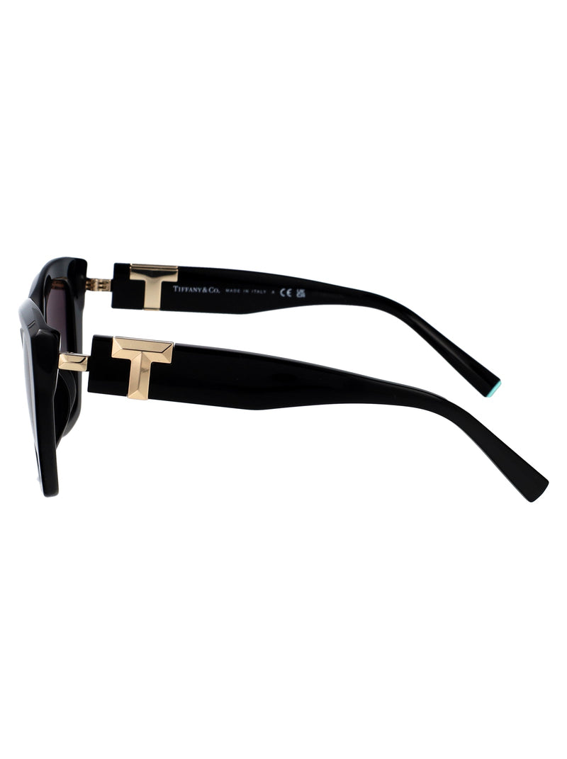Tiffany & Co. 0tf4239u Gradient Lens Sunglasses — Black Acetate