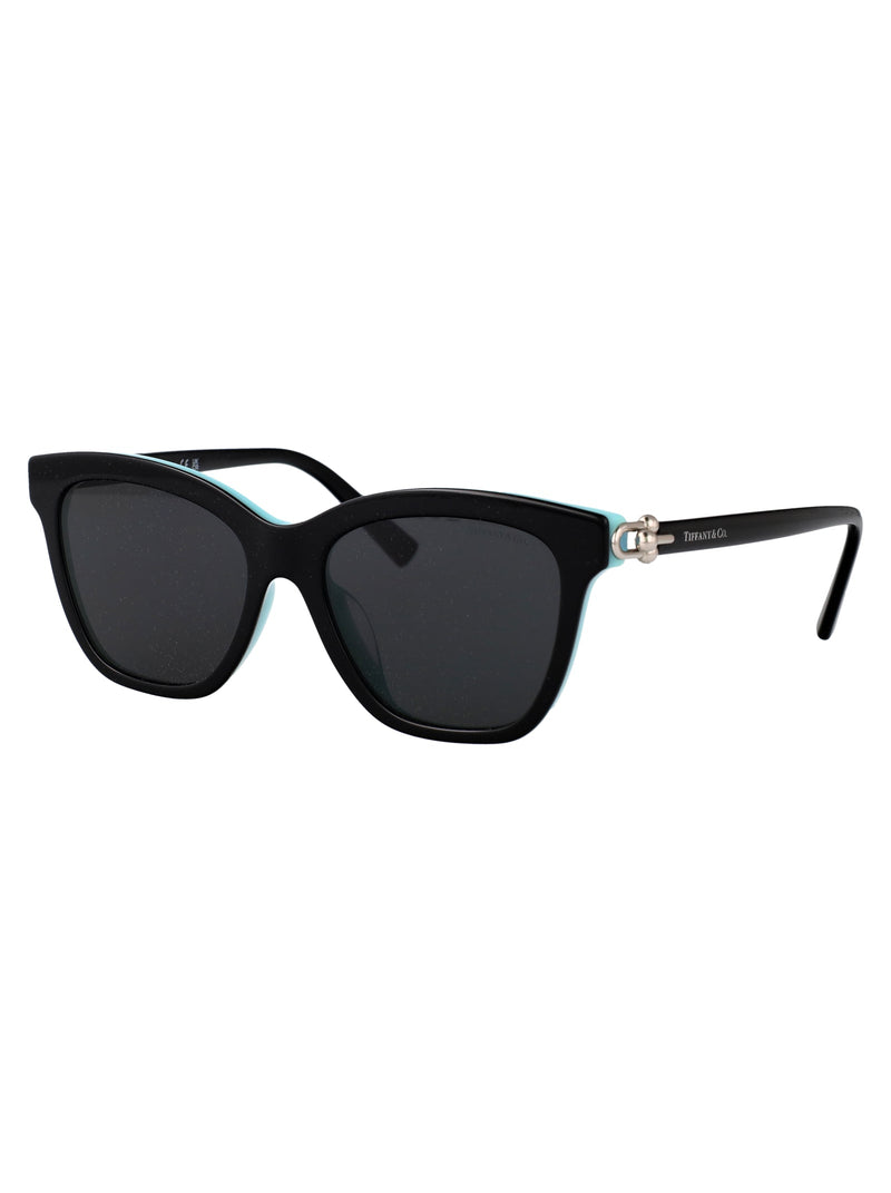Tiffany & Co. 0tf4241d Cat-Eye Acetate Sunglasses — Black