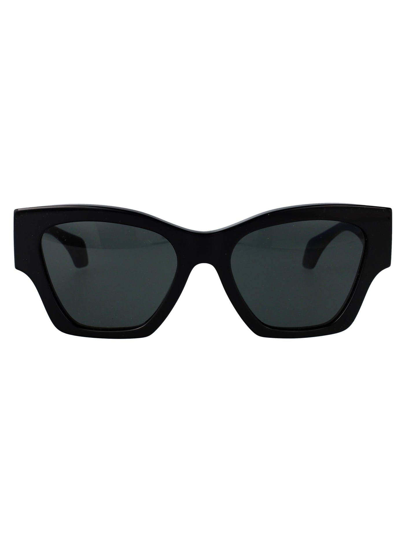 Versace 0ve4492u Acetate Bold Frame Sunglasses — Black