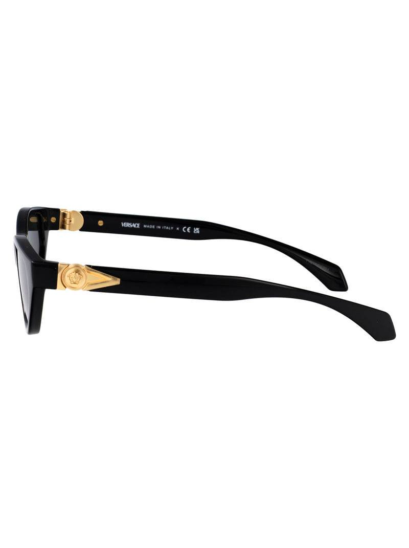 Versace 0ve4491u Injected Plastic Sunglasses — Black