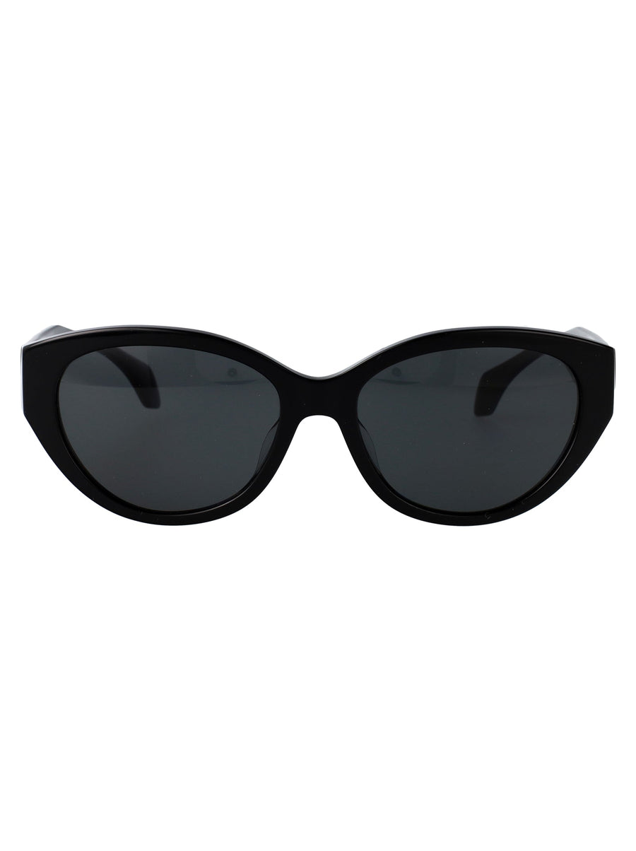 Versace 0ve4495d Black Acetate Cat-Eye Sunglasses —