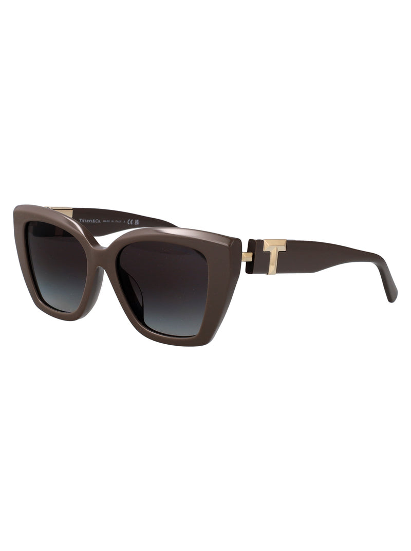 Tiffany & Co. 0tf4239u Cat-Eye Acetate Sunglasses — Brown