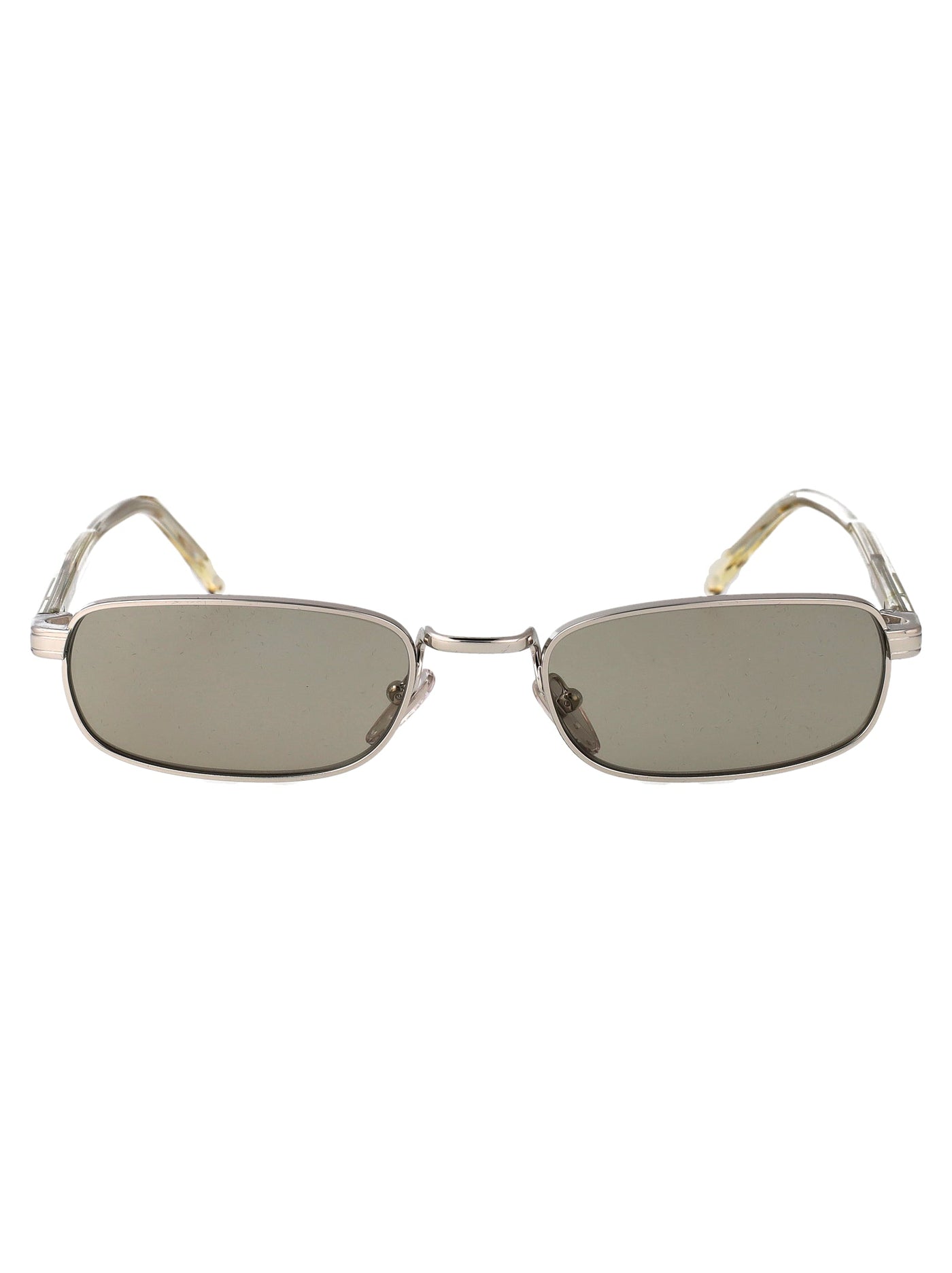 Prada 0pr Sunglasses — Silver Metal