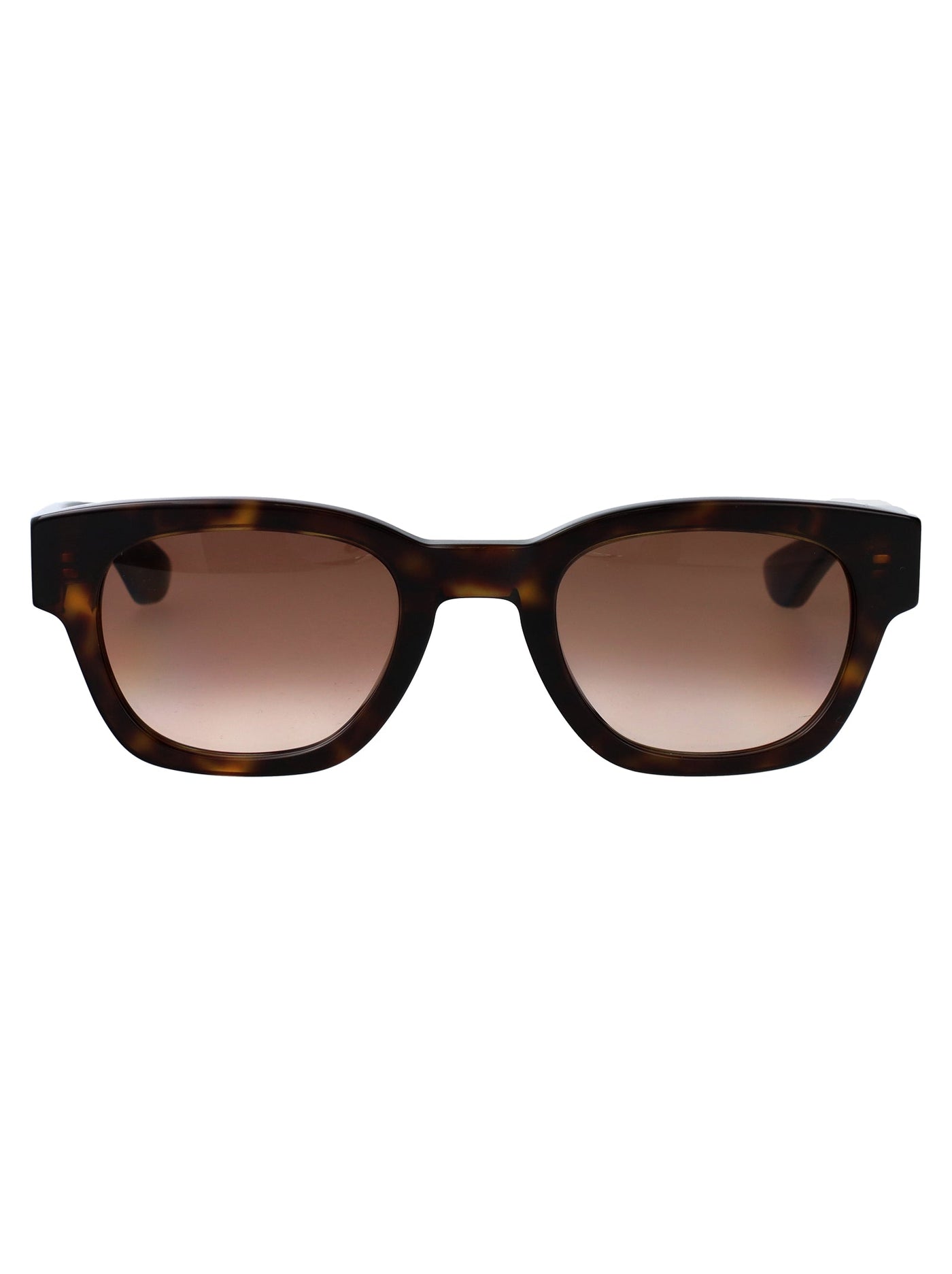 Alexander Mcqueen Am0530s Injected Acetate Sunglasses — Brown