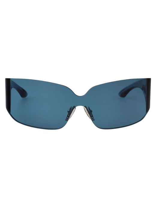 Balenciaga Bb0421s Tinted Nylon Sunglasses — Blue