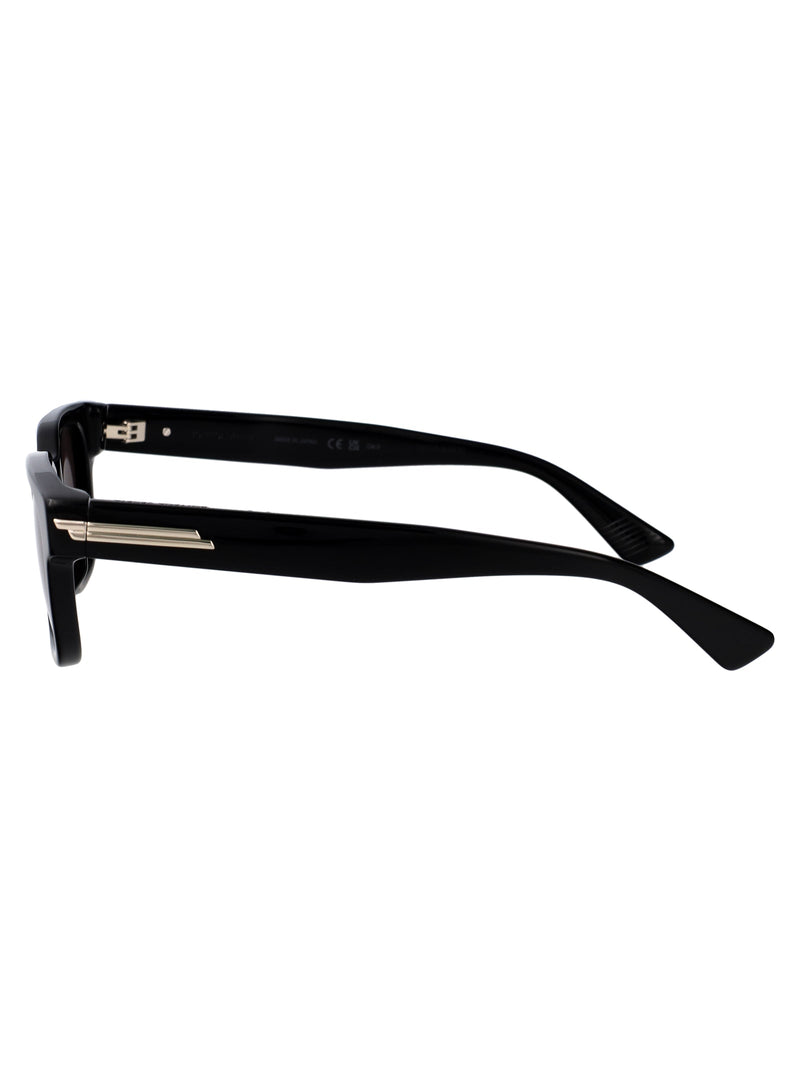 Bottega Veneta Bv1411s Sunglasses — Black Acetate