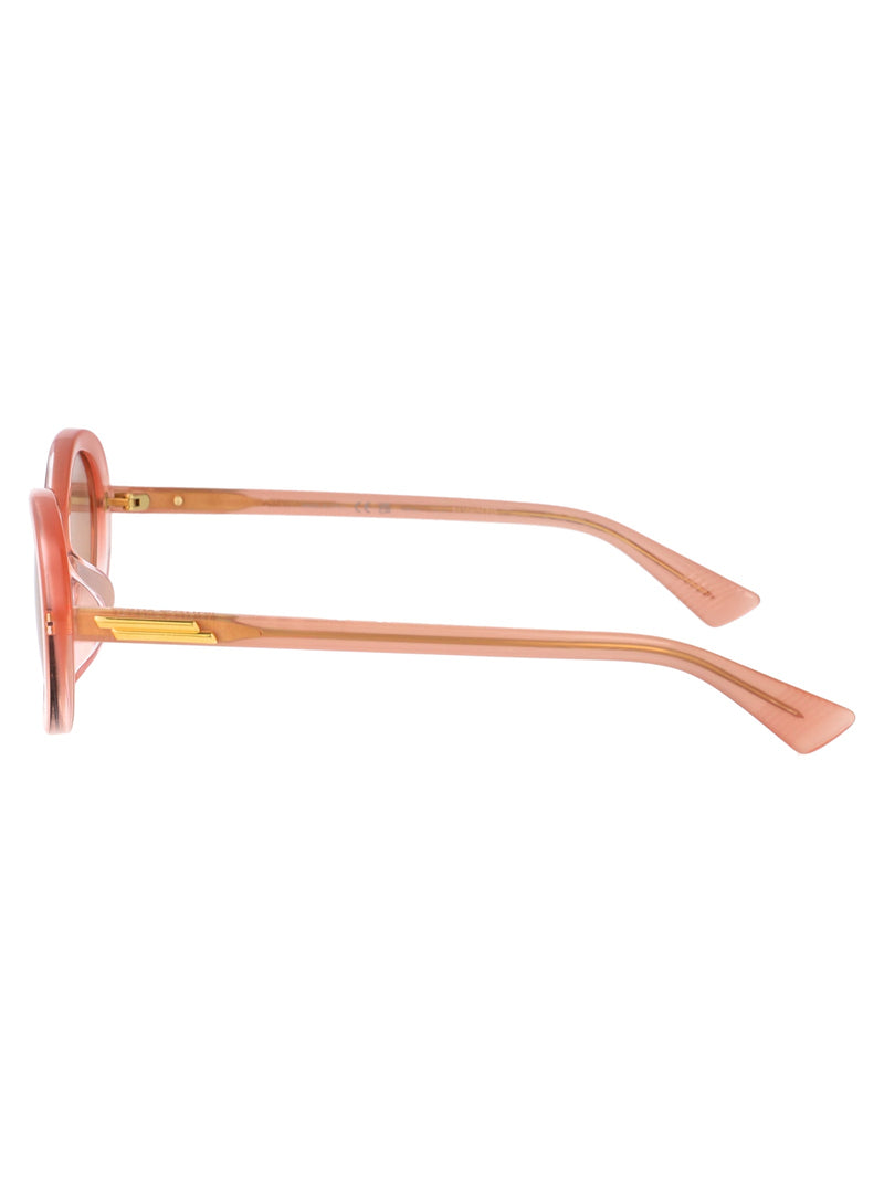 Bottega Veneta Bv1415sk Sunglasses — Pink Acetate