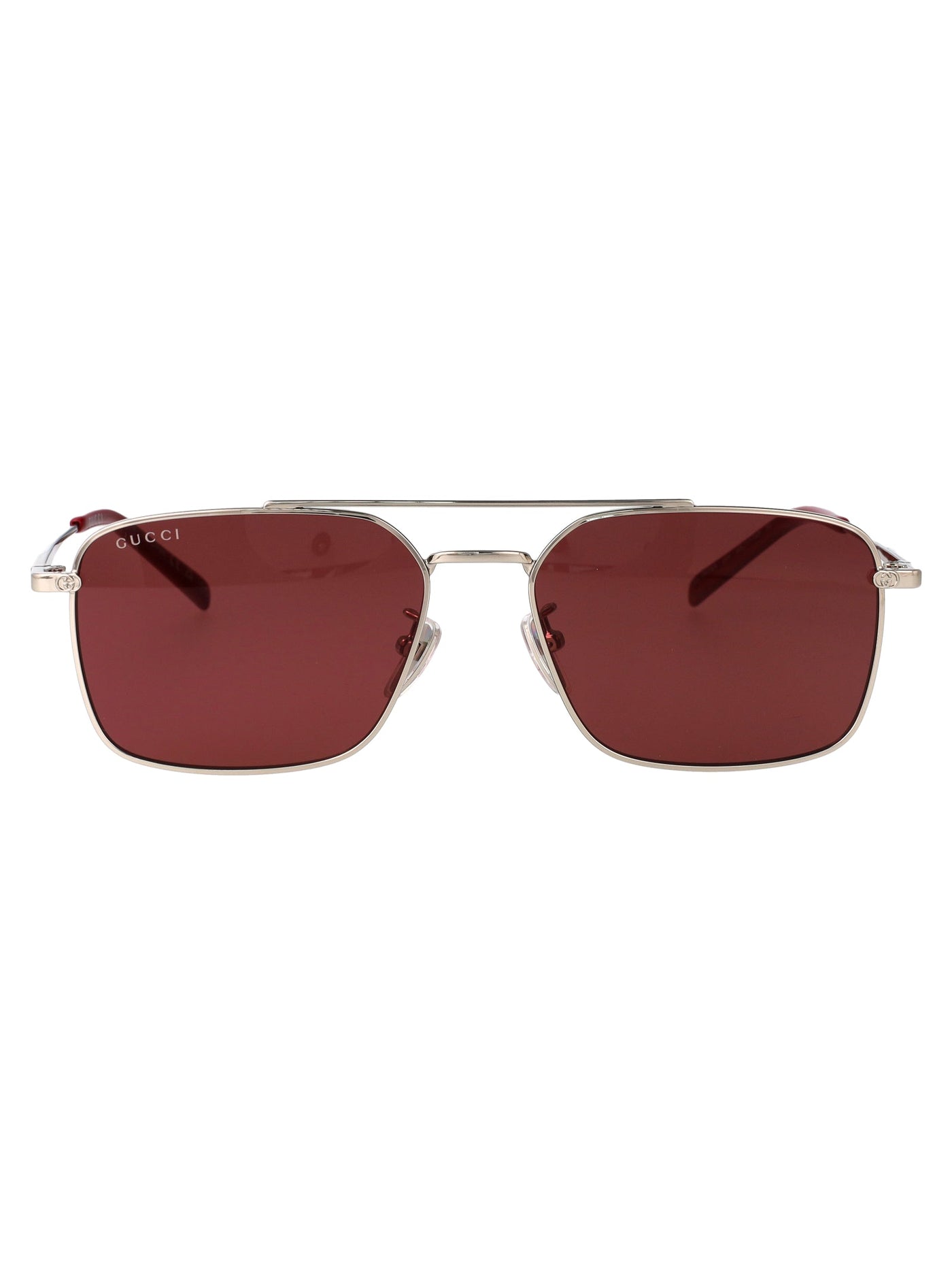 Gucci Gg1957sa Sunglasses — Silver Metal
