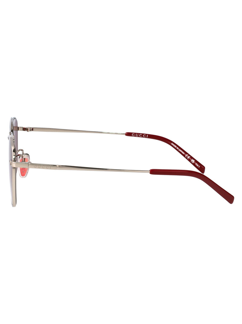 Gucci Gg1957sa Sunglasses — Silver Metal