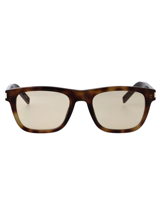 Saint Laurent Sl819 Sunglasses — Brown Acetate