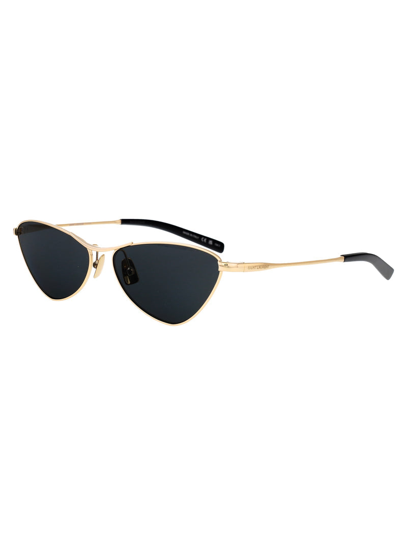 Saint Laurent Sl830 Sunglasses — Gold Metal