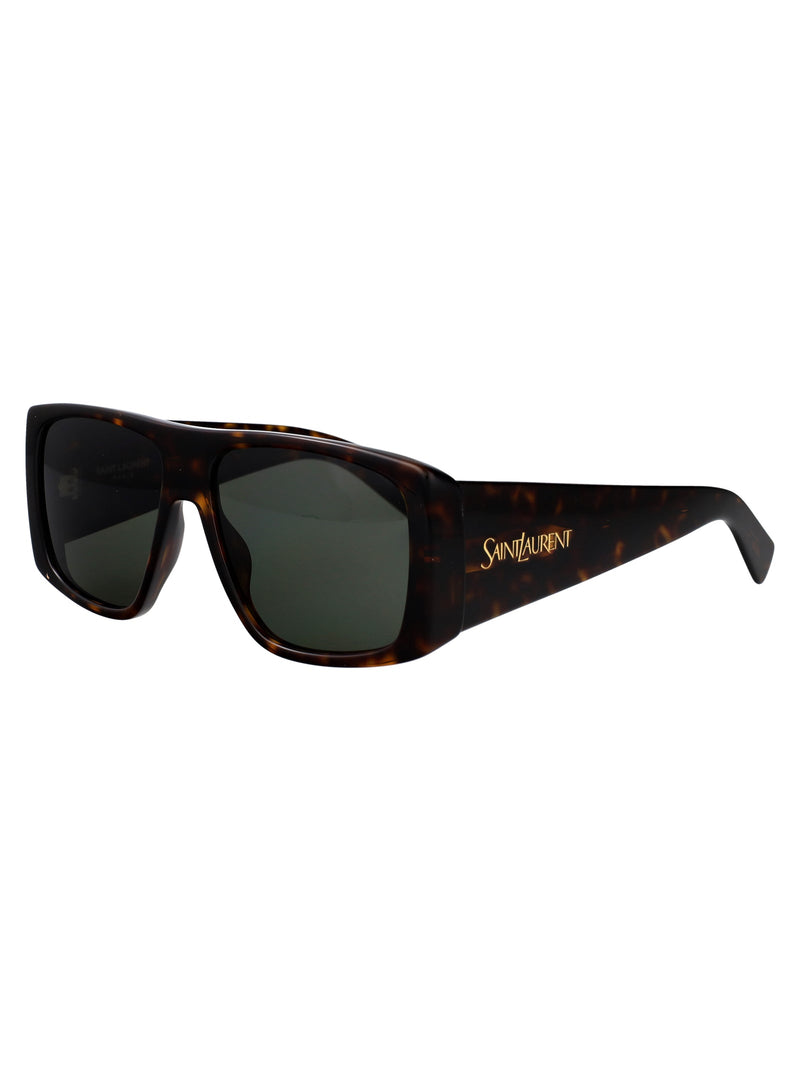 Saint Laurent Sl832 Sunglasses — Brown Acetate