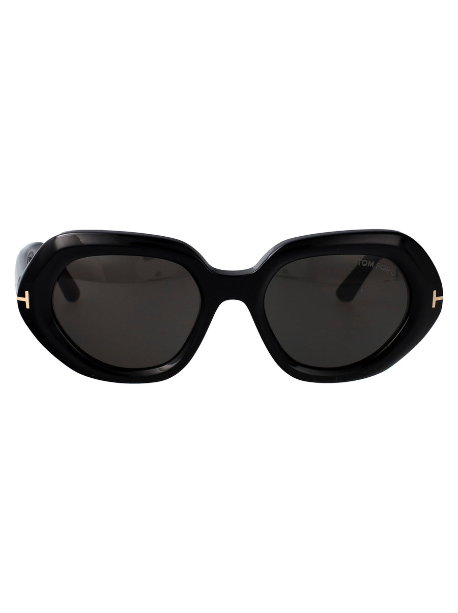 Tom Ford Ft1317 Sunglasses — Black Acetate