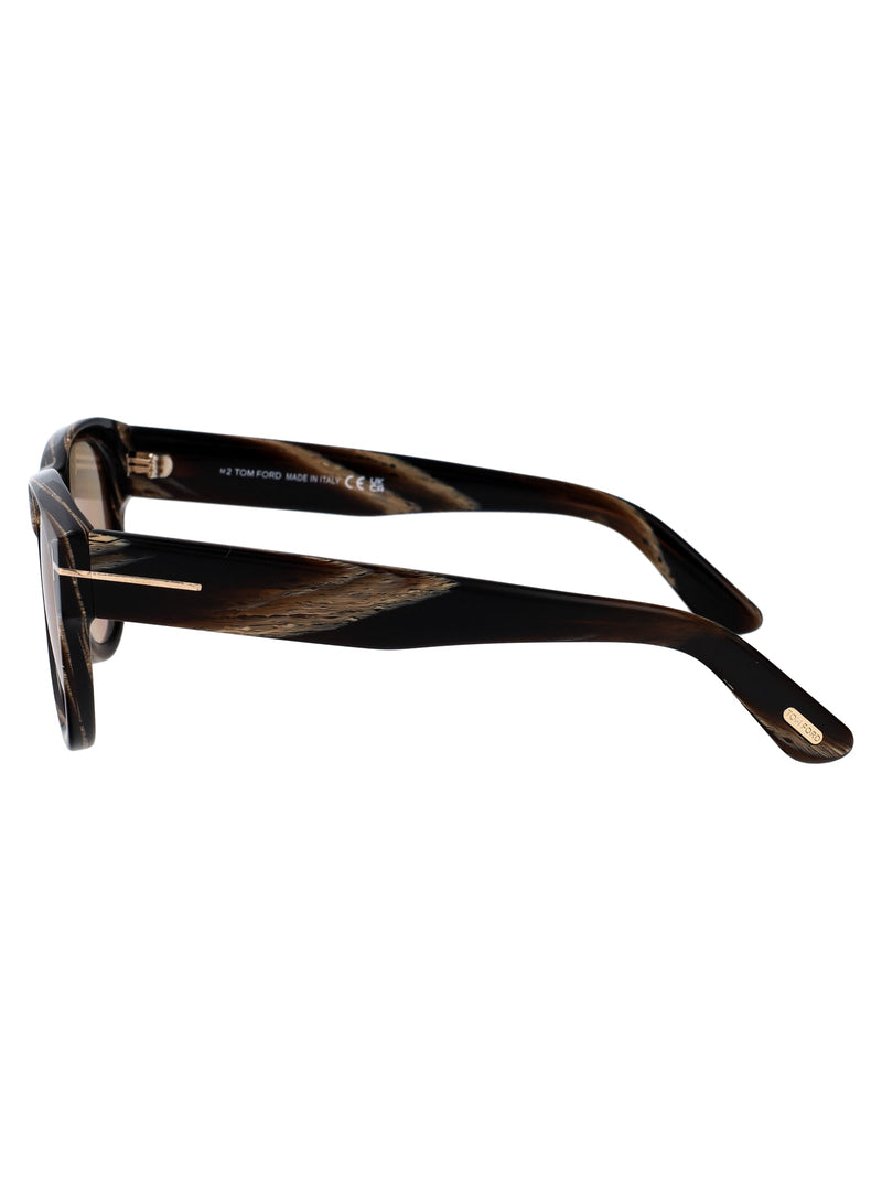 Tom Ford Ft1305 Sunglasses — Brown Acetate