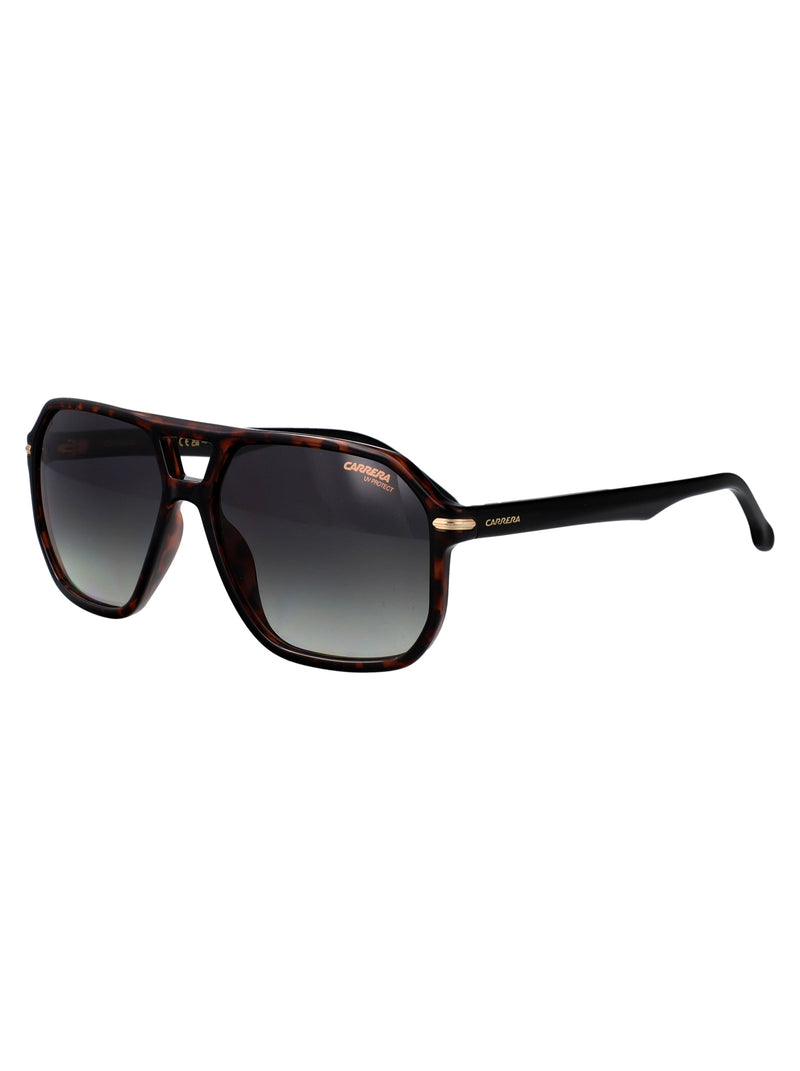 Carrera Tortoiseshell Acetate Sunglasses — Brown Polyamide Inj-gril