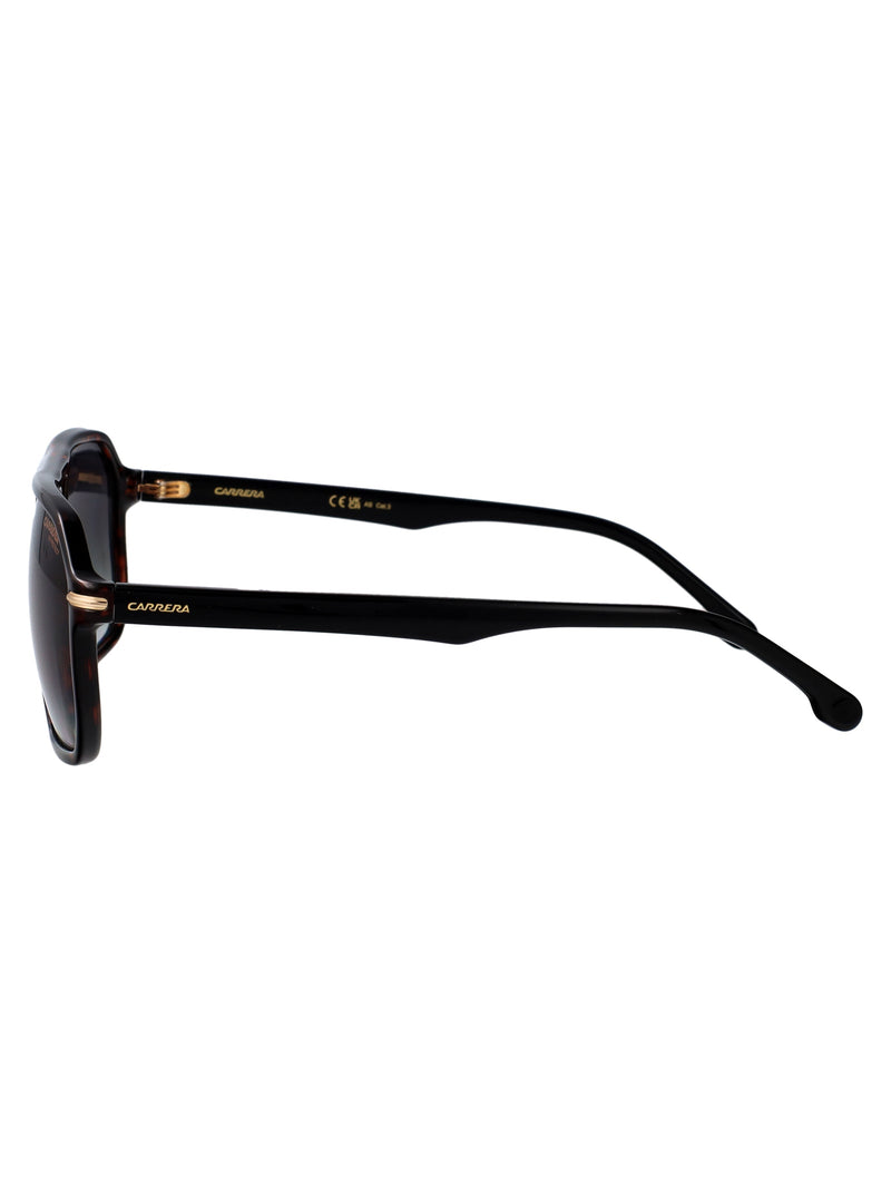 Carrera Tortoiseshell Acetate Sunglasses — Brown Polyamide Inj-gril