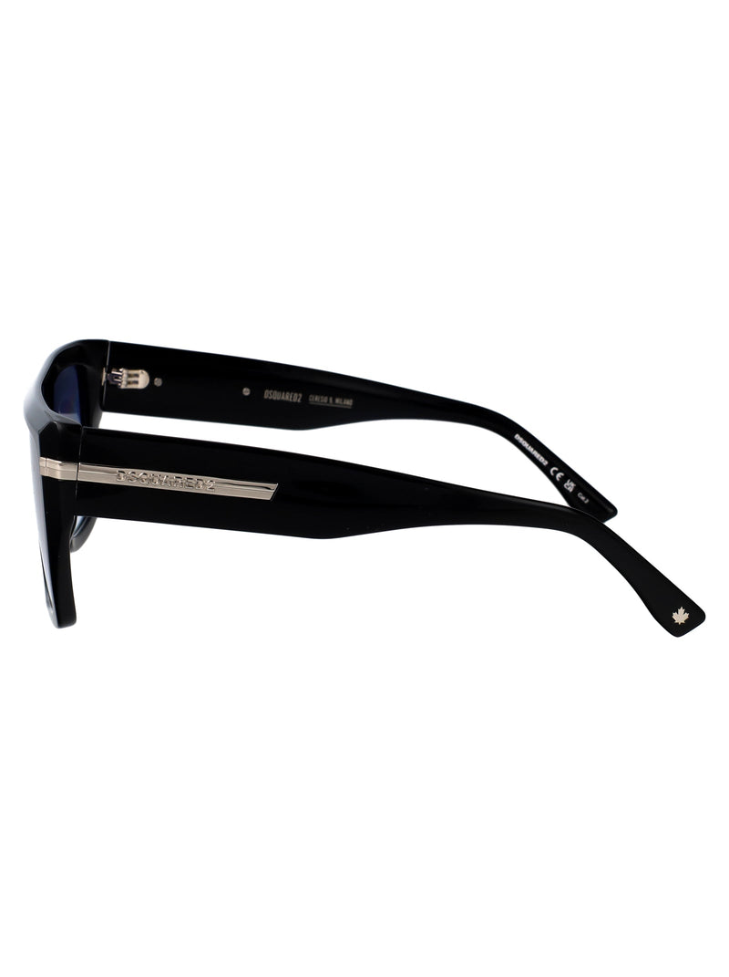 Dsquared2 Sunglasses — Black Acetate