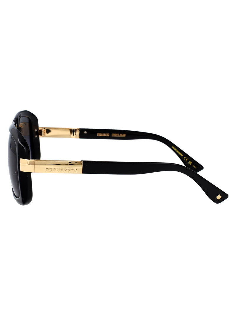 Dsquared2 Black Acetate Sunglasses —