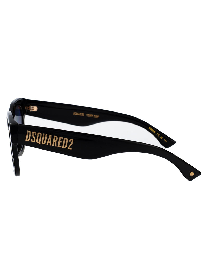 Dsquared2 Black Acetate Sunglasses —
