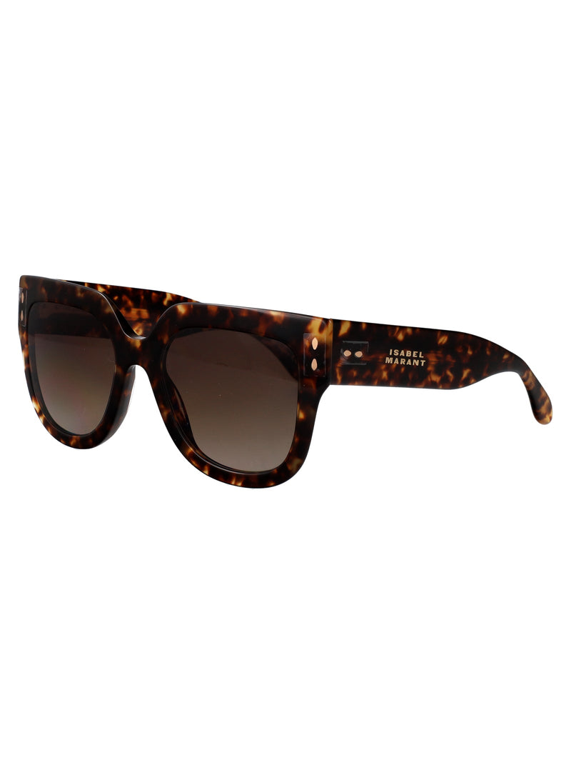 Isabel Marant Havana Acetate Sunglasses — Brown
