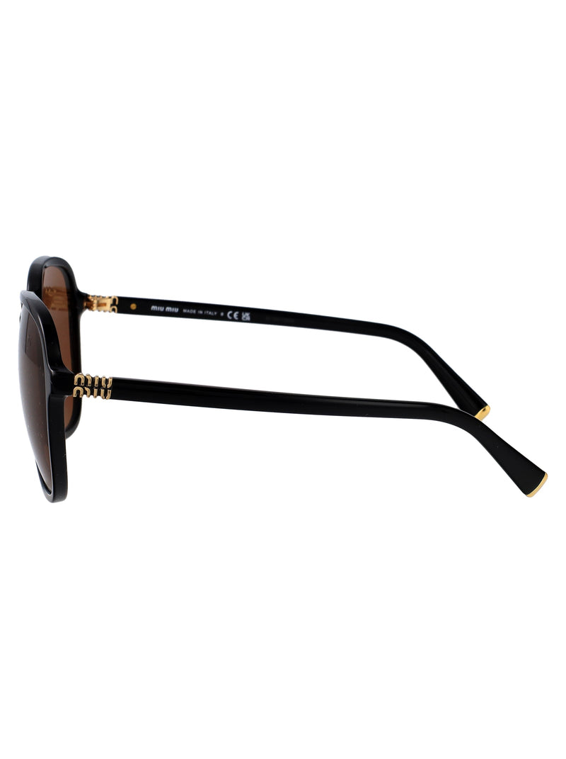 Miu Miu 0mu Black Acetate Sunglasses —