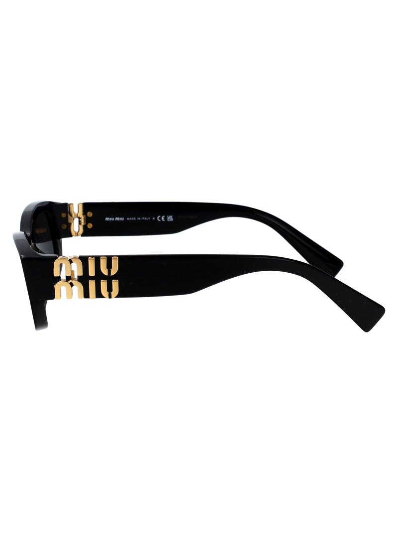 Miu Miu 0mu Black Acetate Sunglasses —