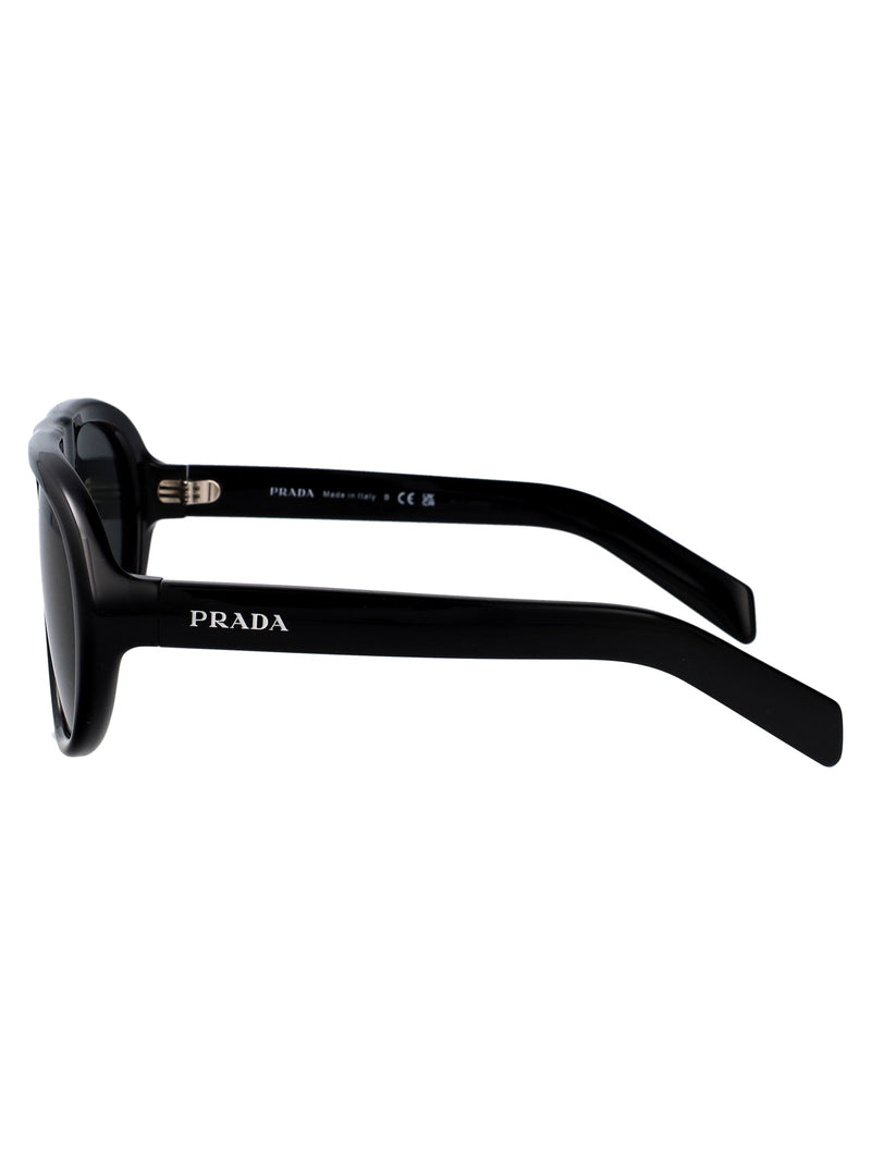 Prada 0pr Black Acetate Frames Sunglasses —