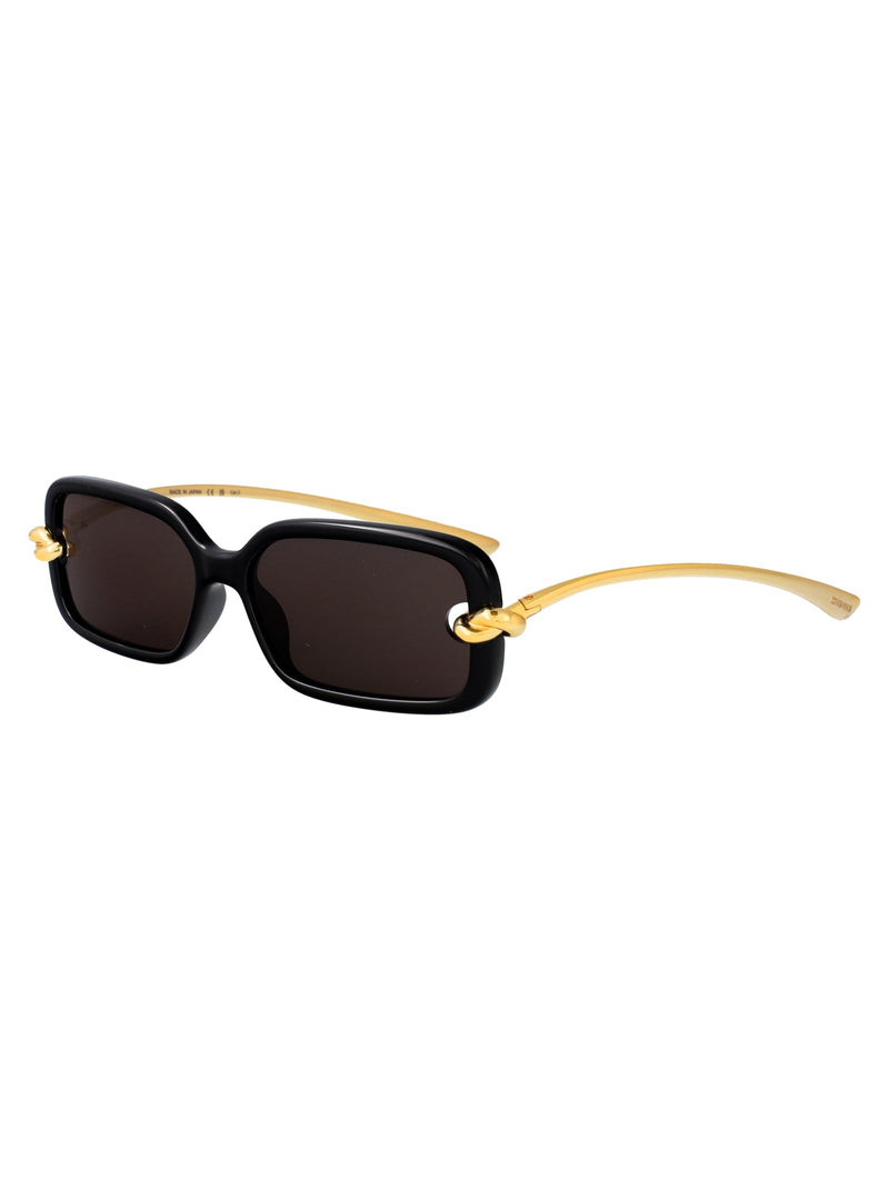 Bottega Veneta Bv1439s Gold Injected Sunglasses —