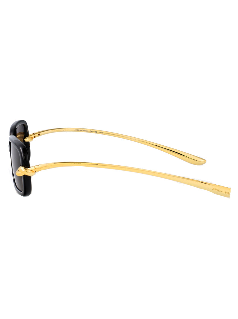Bottega Veneta Bv1439s Gold Injected Sunglasses —