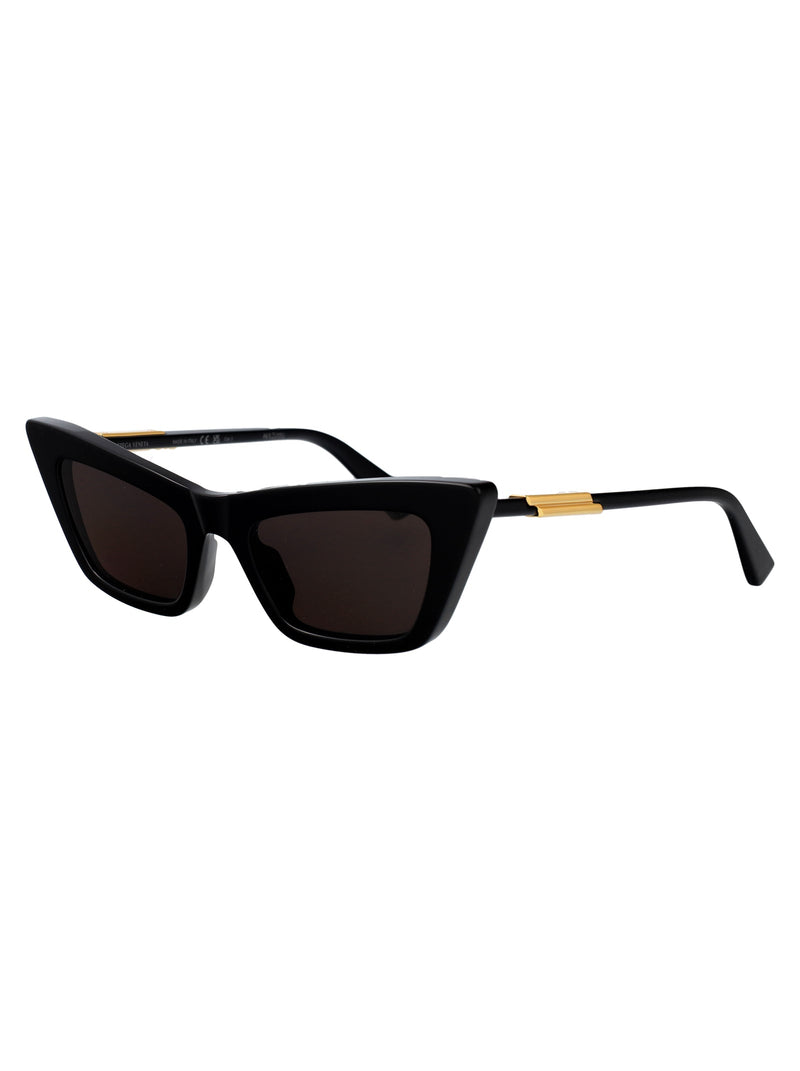 Bottega Veneta Bv1446s Cat-Eye Acetate Sunglasses — Gray