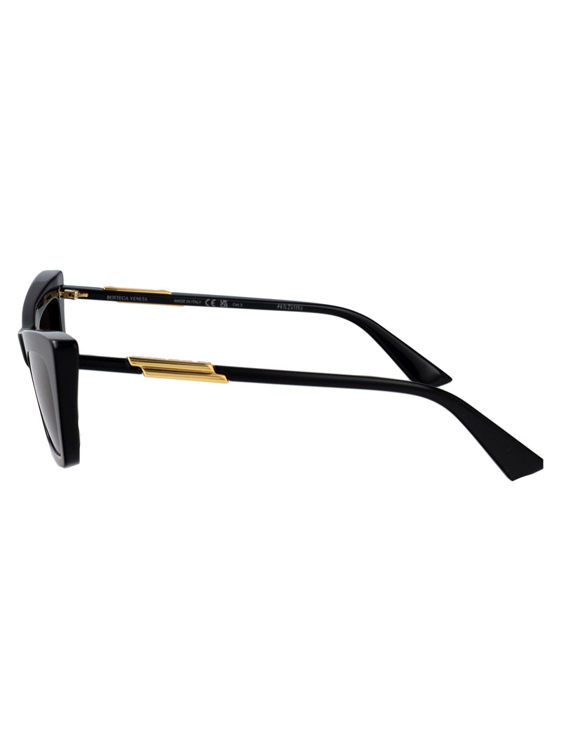 Bottega Veneta Bv1446s Cat-Eye Acetate Sunglasses — Gray